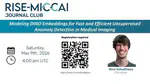 Modeling DINO Embeddings for Fast and Efficient Unsupervised Anomaly Detection in Medical Imaging